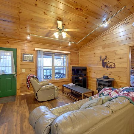 Cozy Deer Glen Cabin With Private Hot Tub And Porch! Bryson City Zewnętrze zdjęcie